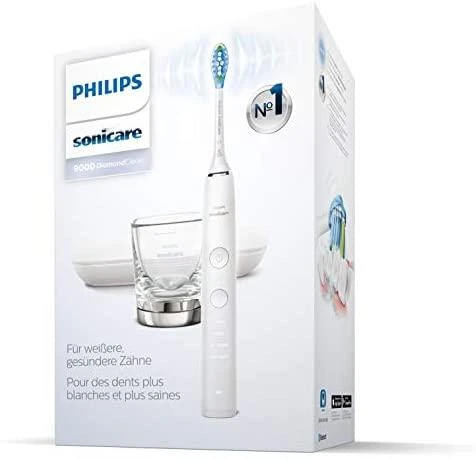 Philips DiamondClean 9000 pakuotė su stikline