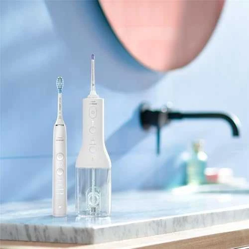 Elektrinis dantų šepetėlis Philips Sonicare Cordless Power Flosser „DiamondClean 9000“  HX3886/41