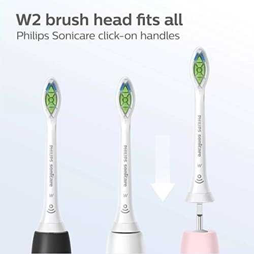 Philips Philips Sonicare W2 Optimal White Standartinės „Sonic“ dantų šepetėlio galvutės HX6065/10