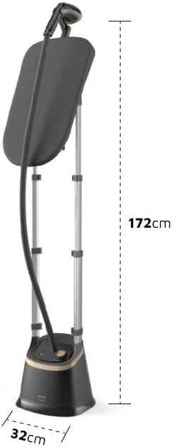 „Philips“ 3000 serijos stovas garintuvas STE3170/80, 3 garų nustatymai, 2000 W, pakreipta „StyleBoard“