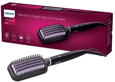 Philips „StyleCare Essential“ Šildomas tiesinimo šepetys BHH880/00