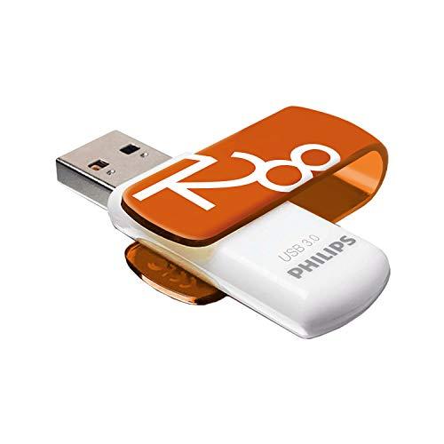 Oranžinė atmintinė Philips USB 3.0 128GB Vivid Edition Sunrise Oranžinė