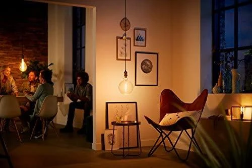 Sieninis šviestuvas Philips Vintage Cord pakabos laidas, šlifuotas auksas, E27