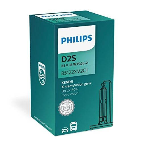 Philips D2S ksenono lemputės pakuotė