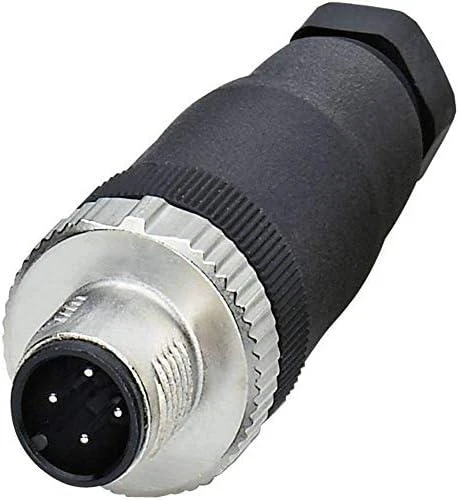 „Phoenix Contact“ tiesi kištuko jungtis 8P M12 kodas A Pg9 6-8mm SACC-M12MS-8CON-PG9-M (1513334)