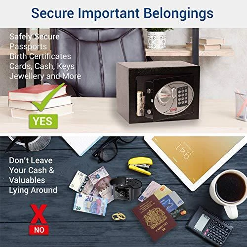 Phoenix Safe Phoenix Seifas Phoenix Seifas Seifas Home – Biuro skaitmeninis užraktas (SS0721E)