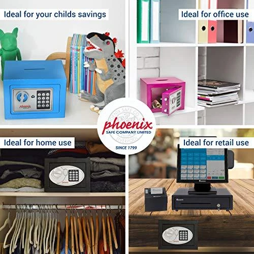 Phoenix Safe Phoenix Seifas Phoenix Seifas Seifas Home – Biuro skaitmeninis užraktas (SS0721E)