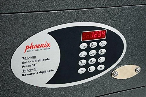 Phoenix Safe Carruzzo Phoenix Seifas Co. SS0311E seifas 35 L Grafitas, Metalinis