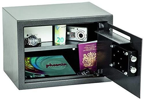 Phoenix Safe Phoenix Seifas Phoenix Seifas Phoenix Seifas Co. SS0802KD sejf 17 l Plienas Grafitowy, Metaliczny