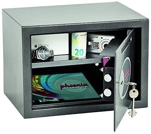 Phoenix Safe Phoenix Seifas Phoenix Seifas Phoenix Seifas Co. SS0802KD sejf 17 l Plienas Grafitowy, Metaliczny