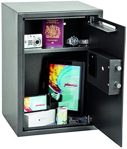 Phoenix Safe „Phoenix Seifas“ skaitmeninė ir raktinė spyna „Phoenix Seifas Vela“ (SS0804ED)