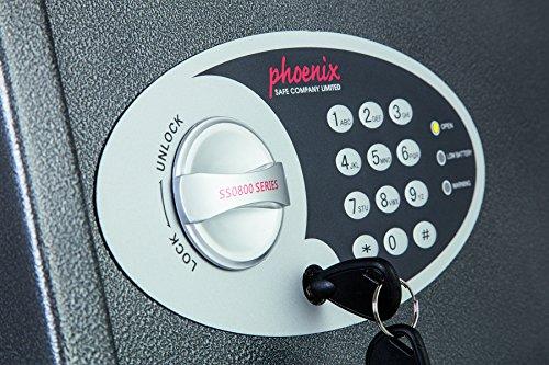 Phoenix Safe „Phoenix Seifas“ skaitmeninė ir raktinė spyna „Phoenix Seifas Vela“ (SS0804ED)