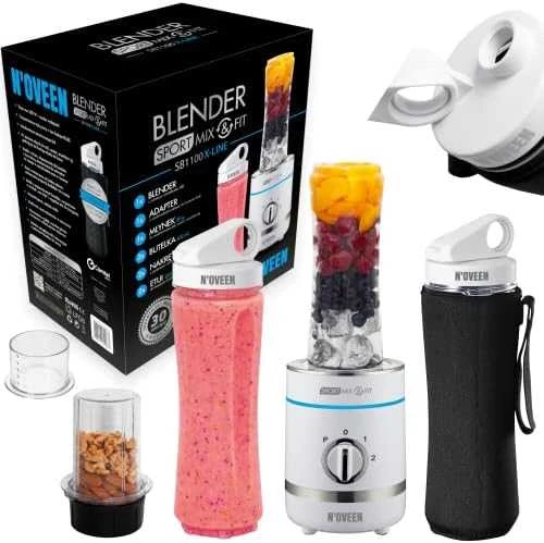 Trintuvas - Noveen Sport Mix & Fit SB1100, Juodas