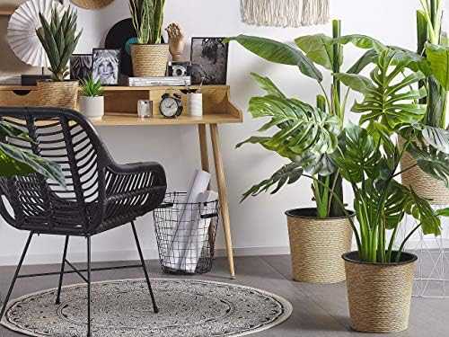 Beliani Dirbtinis augalas MONSTERA PLANT 113 cm Žalias
