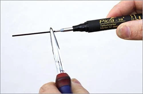 Pica Deep Hole Marker zymeklis, juodos spalvos, 1 vnt.