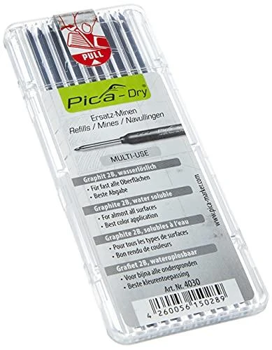 Fila Grafitinių šerdelių papildymo rinkinys (12 vnt.) LYRA DRY GRAPHIT