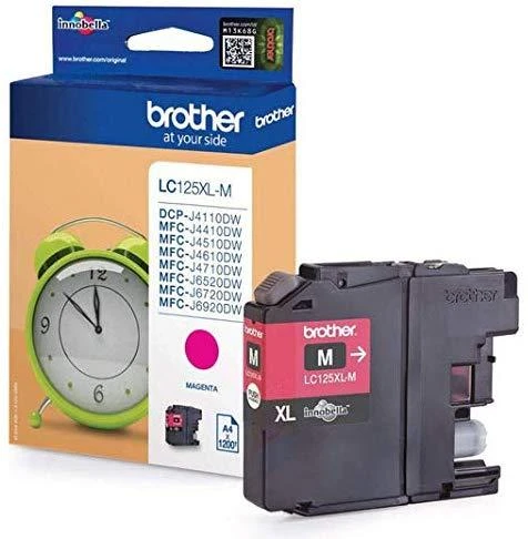 Brother LC125XLM | Rašalo kasetė | Purpurinė