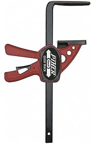 Greitos fiksacijos spaustuvas liniuotėms ir darbastaliams Piher Quick T-Track 7x22cm, max 60kg