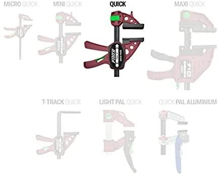 Greitos fiksacijos spaustuvas Piher Quick 80x150mm, max 150kg