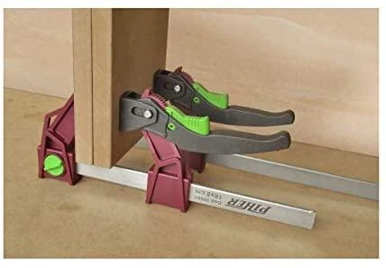 Greitos fiksacijos spaustuvas PAL plastikinis, 16cm*8, max 120kg PIHER