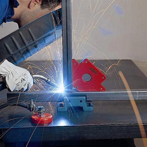 Suvirinimo magnetas PIHER 90⁰ ir 45⁰, šono ilgis 8,5cm