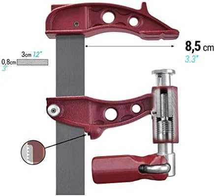Spaustuvas PIHER Maxipress E 40cm, žiočių gylis 9,5cm, maks. 8500N