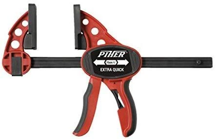 Greitos fiksacijos spaustuvas Piher Quick 80x300mm, max 150kg
