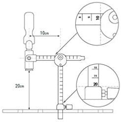 Suvirinimo stalo spaustuvas PIHER TCP Ø16mm, 200x160mm