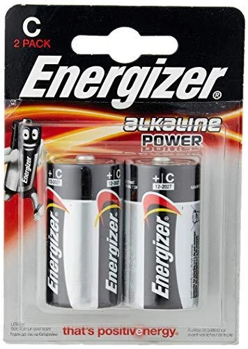 ENERGIZER baterijos LR14 C, blister*2