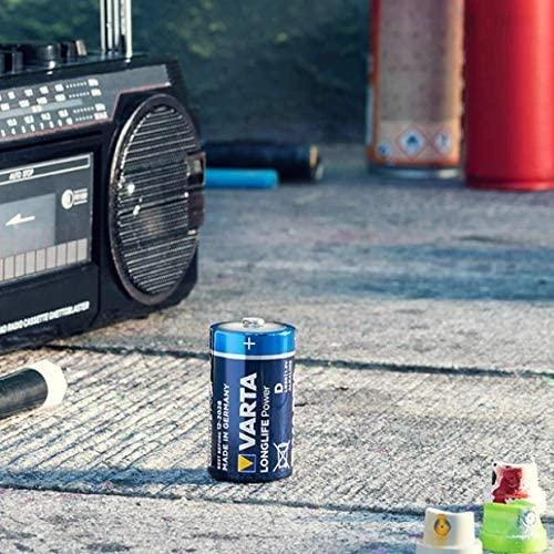 Varta Longlife Power LR20 D Alkaline Elementas. 2 Vnt. 