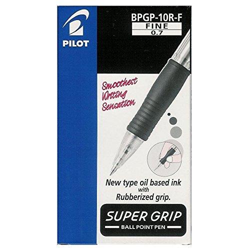 Pilot Pen Rašiklis Pilot Super Grip, raudonas, 0.7mm