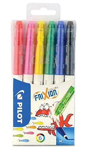 Pilot Pen Trinami flomasteriai Pultas FRIXION COLORS, 6 spalvų
