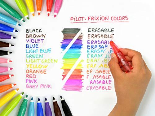 Pilot Pen Trinami flomasteriai Pultas FRIXION COLORS, 6 spalvų