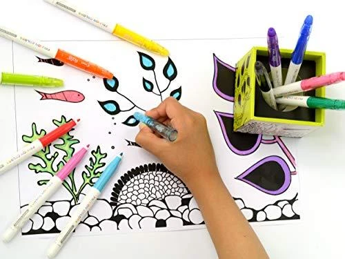 Pilot Pen Trinami flomasteriai Pultas FRIXION COLORS, 12 spalvų
