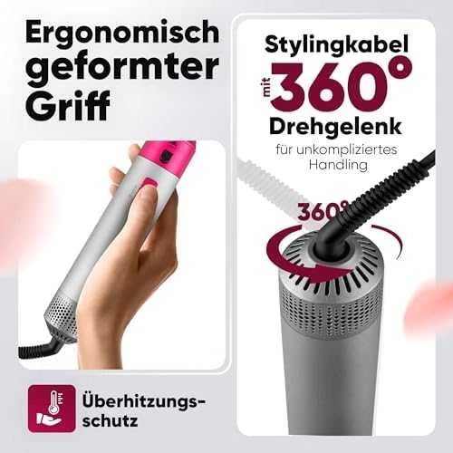 ProfiCare Proficare PC-HAS 3132 grau-pink