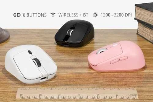 Pelė Sbox WM-710 Rožinė Wireless