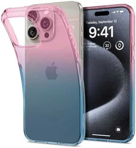 Dėklas SPIGEN LIQUID CRYSTAL IPHONE 15 PRO GRADATION Rožinis