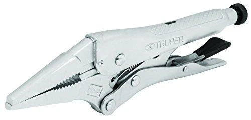 Replės fiksuojamos ilgu snapu tiesiomis žiaunomis 230mm T Truper®