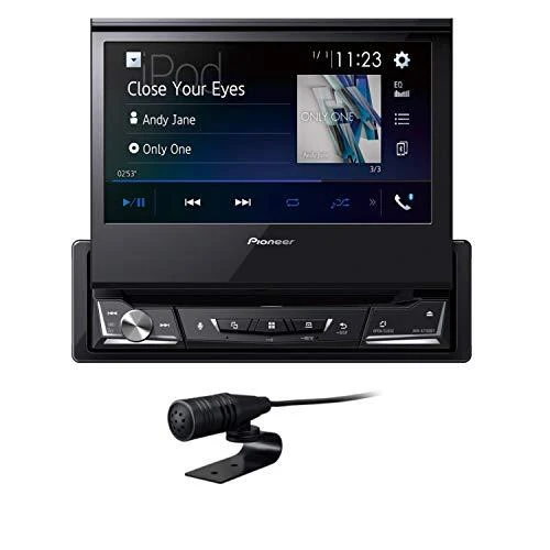 Pioneer AVH-A7100BT su išskleidžiamu ekranu