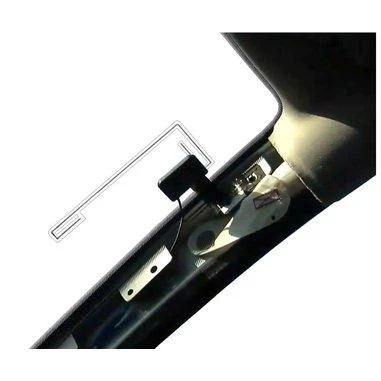 Pioneer DAB antenos montavimas ant stiklo