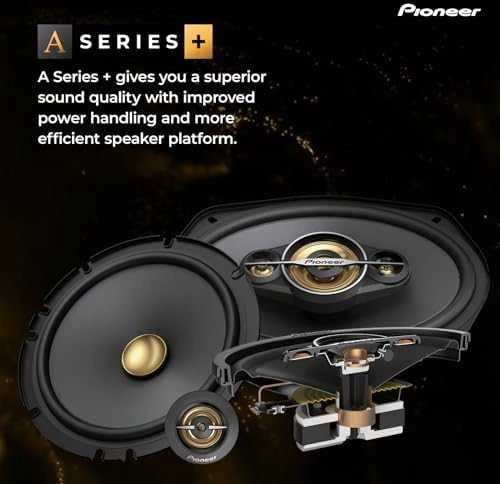 Pioneer TS-A1081F garsiakalbių rinkinio vizualizacija