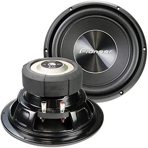 Pioneer TS-A250D4: garsiakalbio priekis ir nugarėlė