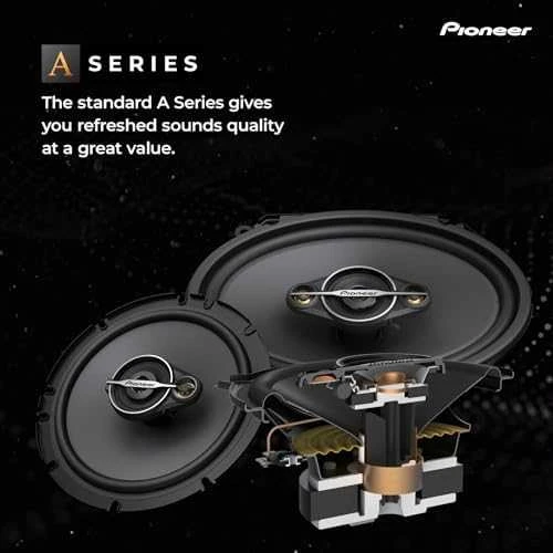 Pioneer, TS-A6961F 6x9" 4-juostų koaksialiniai garsiakalbiai
