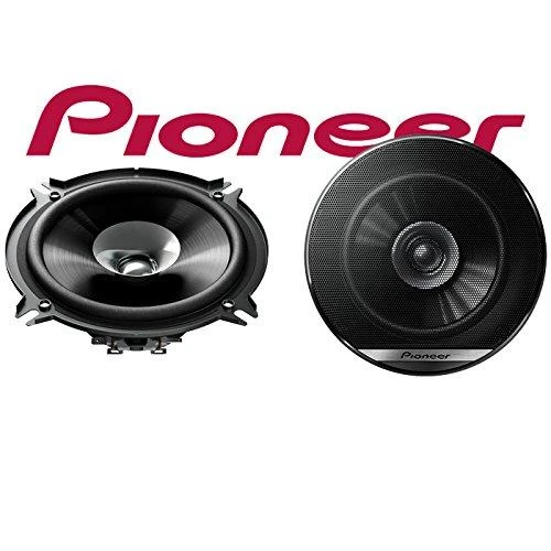 Pioneer TS-G1310F kolonėlės su apsauginėmis grotelėmis ir be jų