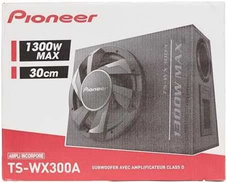 Pioneer TS-WX300A 30 cm ilgio aktyvusis žemųjų dažnių garsiakalbis 1300 W