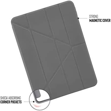 Pipetto Origami No1 Original dėklas, pilkas – Apple iPad (A16)/Apple iPad (2022)