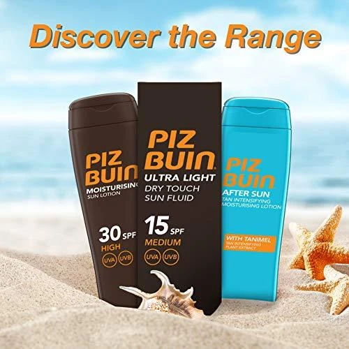 PIZ BUIN Unisex, raminanti ir vėsinanti priežiūra po saulės, 200 ml