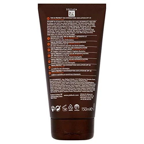 Įdegį spartinantis apsaugos nuo saulės losjonas Piz Buin Tan And Protect SPF 30, 150 ml