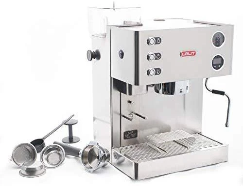 Kavamalė Lelit Kate PL82T Espresso Kavos aparatas with Grinder - St. Steel