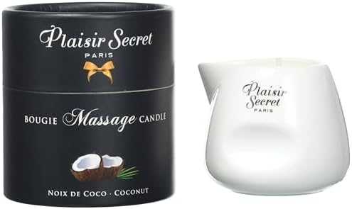Plaisir Secret Masažinė žvakė Coco 80ml